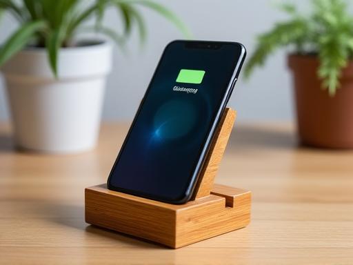 Artisan Bamboo Smart Phone Stand