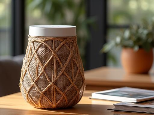 Rattan Smart Speaker